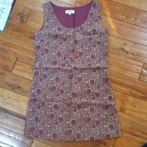 Seasalt Taffy wool blend sleeveless mini dress